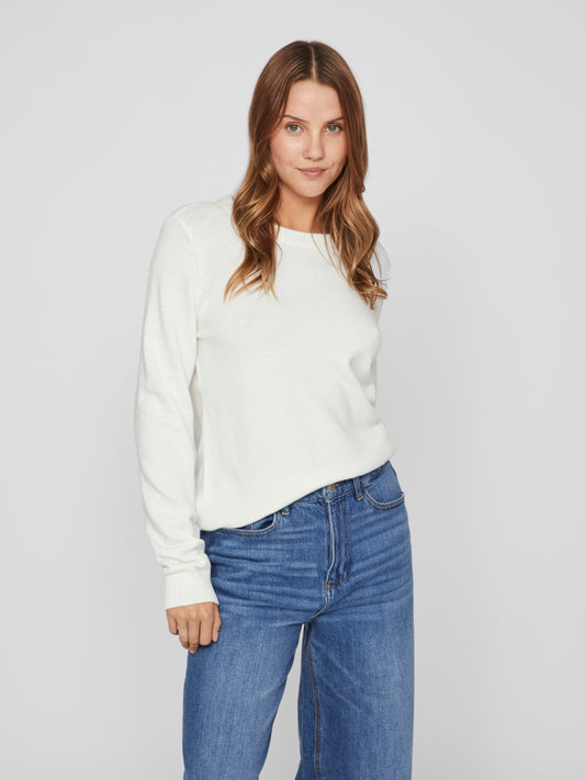 VIRIL Pullover - White Alyssum