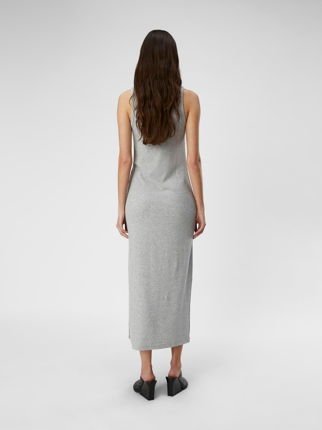 OBJJAMIE Dress - Light Grey Melange