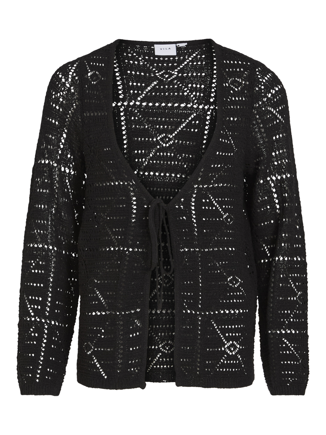 VITRIL Knit Cardigan - Black